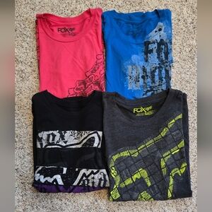 FOX Racing Red Logo Tee Women M